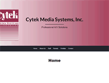 Tablet Screenshot of cytekmedia.com